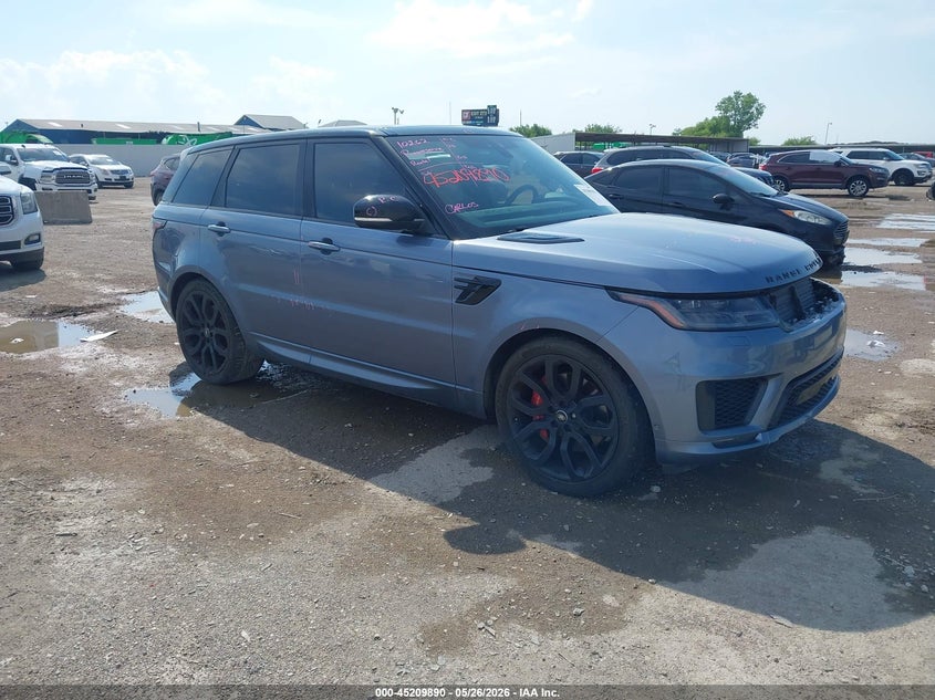 2020 Land rover Range rover sport VIN SALWR2SE0LA713749 IAAI salvage auction — LEFT SIDE, Original (Texas), sold $18,300 on 2026-07-29 (photo 1)