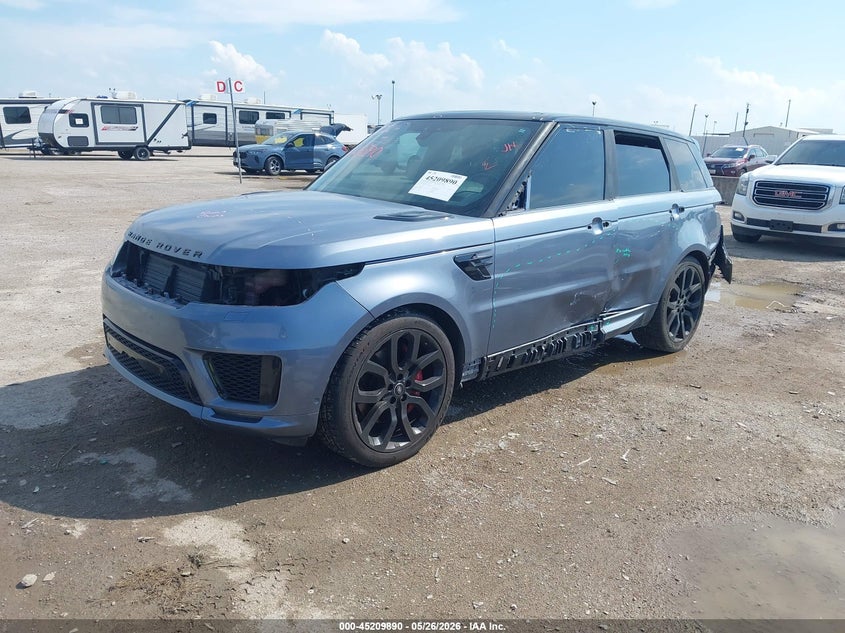 2020 Land rover Range rover sport VIN SALWR2SE0LA713749 IAAI salvage auction — LEFT SIDE, Original (Texas), sold $18,300 on 2026-07-29 (photo 2)