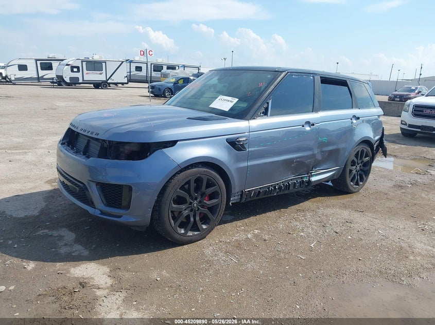 2020 Land rover Range rover sport VIN SALWR2SE0LA713749 IAAI salvage auction — LEFT SIDE, Original (Texas), sold $18,300 on 2026-07-29 (photo 6)