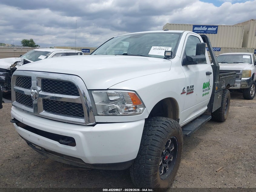 2016 Ram 3500 VIN 3C63R3ALXGG227318 IAAI salvage auction — RIGHT FRONT, Salvage Title, sold $3,750 on 2026-07-22 (photo 2)