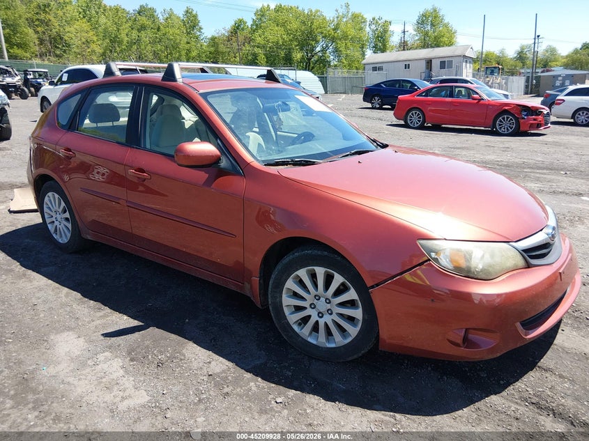 2010 Subaru Impreza VIN JF1GH6B61AH822262 IAAI salvage auction — LEFT FRONT, Salvage (Pennsylvania), sold $425 on 2026-07-07 (photo 1)