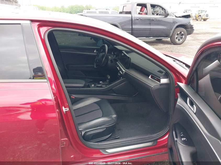 2022 Kia K5 VIN 5XXG64J29NG108014 IAAI salvage auction — LEFT SIDE, Salvage Title, sold $3,650 on 2026-07-31 (photo 5)