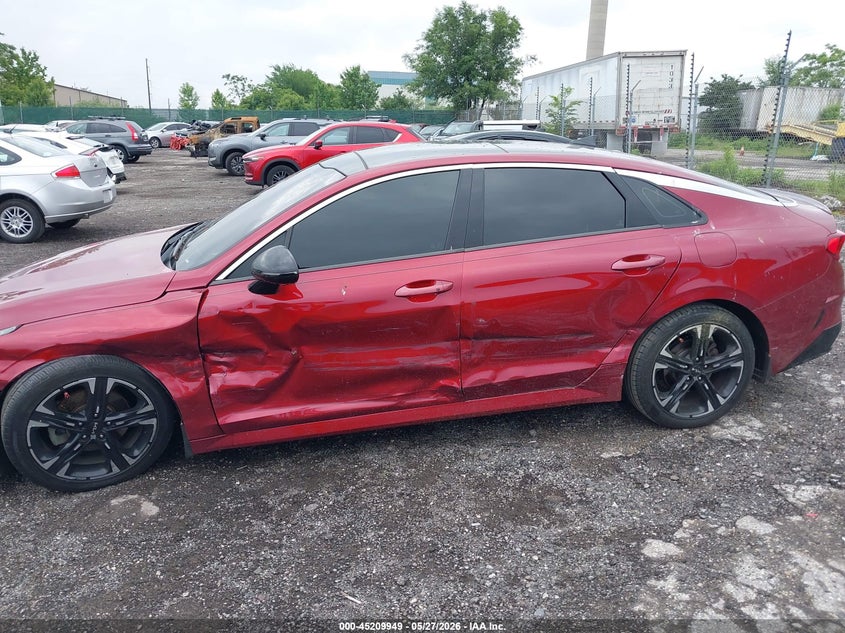 2022 Kia K5 VIN 5XXG64J29NG108014 IAAI salvage auction — LEFT SIDE, Salvage Title, sold $3,650 on 2026-07-31 (photo 6)