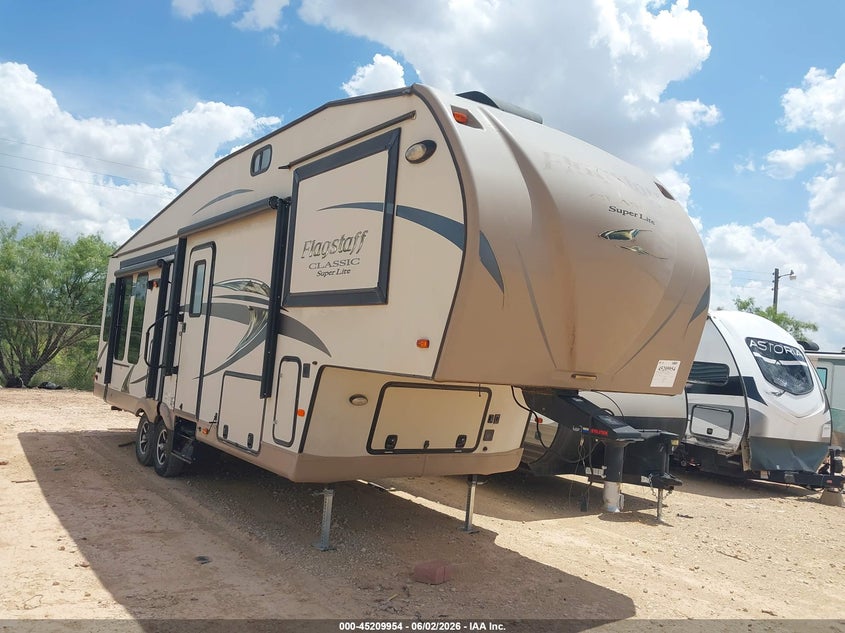 2015 Forest river Flagstaff VIN 4X4FFLD24F1866593 — IAAI salvage auction photo