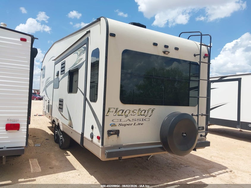 2015 Forest river Flagstaff VIN 4X4FFLD24F1866593 IAAI salvage auction — HAIL, Original (Texas), sold $4,250 on 2026-07-09 (photo 3)