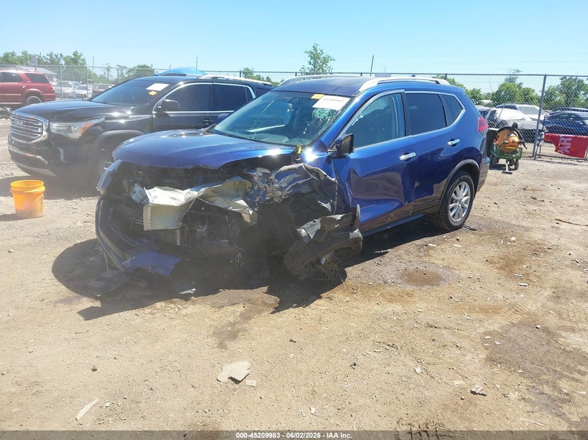 2018 Nissan Rogue VIN JN8AT2MV2JW347135 IAAI salvage auction — FRONT END, Salvage (Ohio), sold $400 on 2026-07-30 (photo 2)