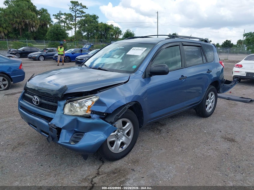 2010 Toyota Rav4 VIN JTMZF4DV8A5020276 IAAI salvage auction — FRONT & REAR, Rebuildable (Florida), sold $1,850 on 2026-07-17 (photo 2)