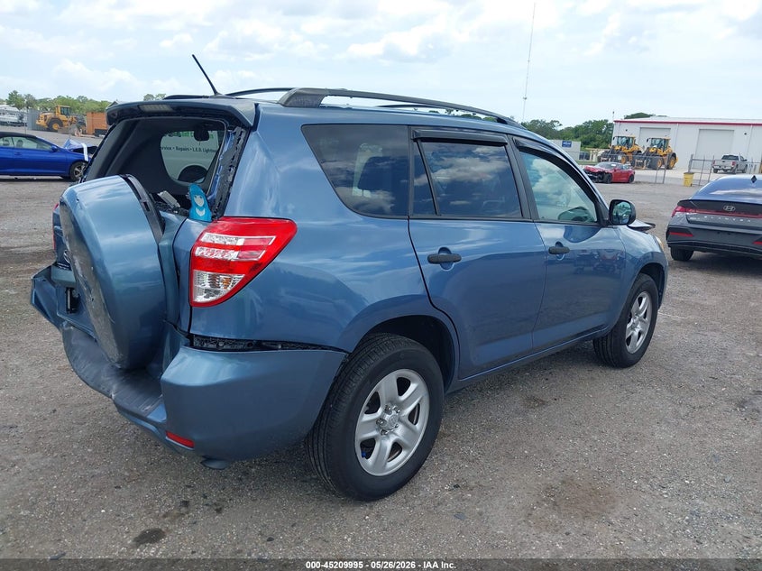2010 Toyota Rav4 VIN JTMZF4DV8A5020276 IAAI salvage auction — FRONT & REAR, Rebuildable (Florida), sold $1,850 on 2026-07-17 (photo 4)