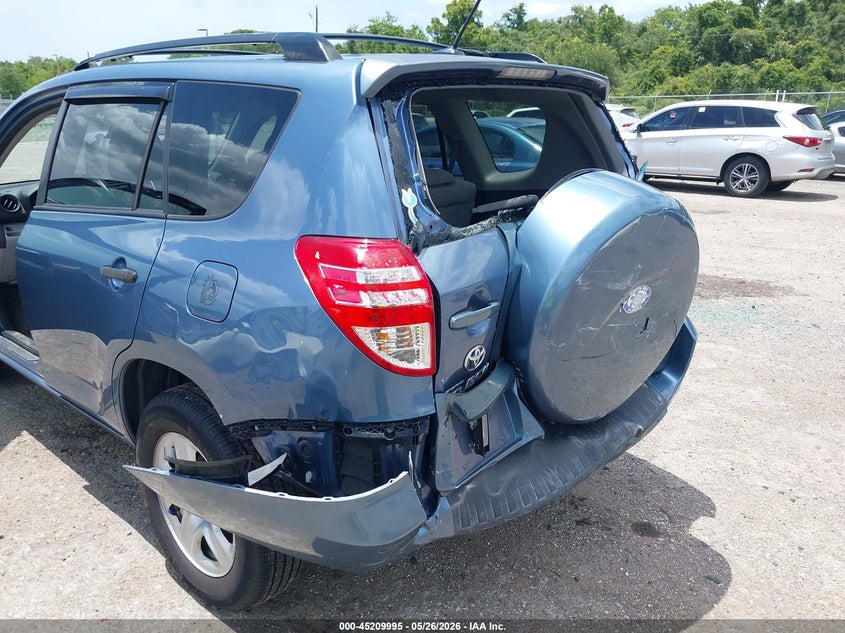 2010 Toyota Rav4 VIN JTMZF4DV8A5020276 IAAI salvage auction — FRONT & REAR, Rebuildable (Florida), sold $1,850 on 2026-07-17 (photo 6)