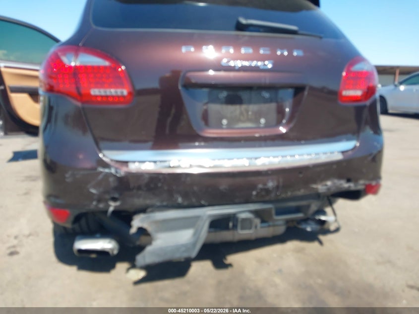 2014 Porsche Cayenne VIN WP1AB2A25ELA56319 IAAI salvage auction — REAR END, Salvage (California), sold $225 on 2026-07-29 (photo 6)