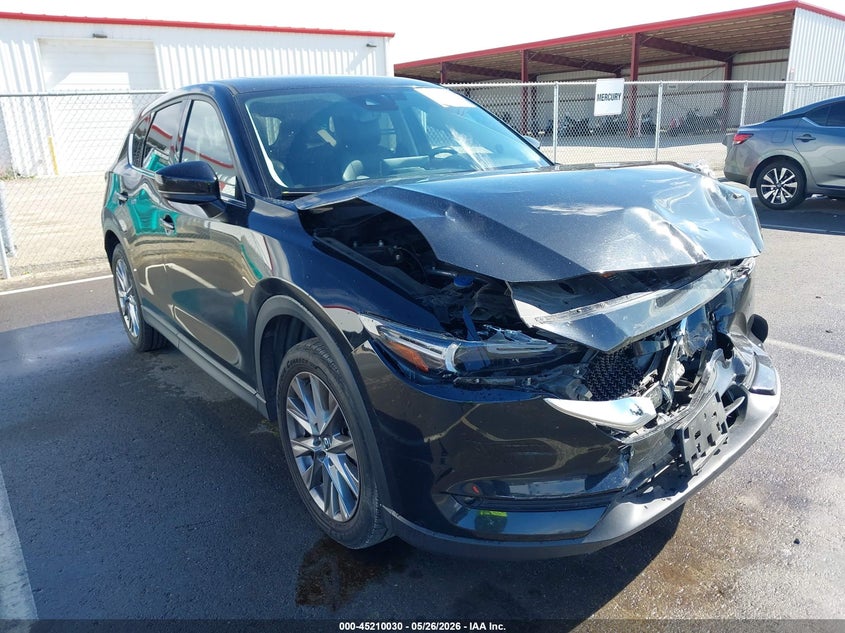 2021 Mazda Cx-5 VIN JM3KFADM7M0360924 IAAI salvage auction — FRONT END, Salvage (California), sold $3,550 on 2026-07-14 (photo 1)