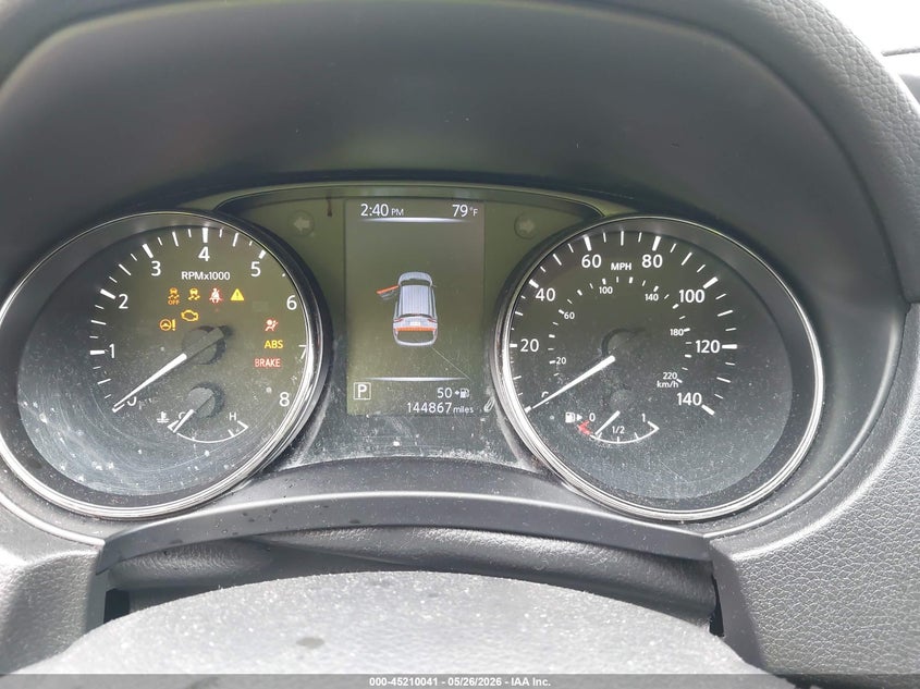 2017 Nissan Rogue VIN JN1BJ1CR1HW122660 IAAI salvage auction — FRONT END, Salvage - Greater Than 75% (Maryland), sold $1,750 on 2026-07-07 (photo 7)