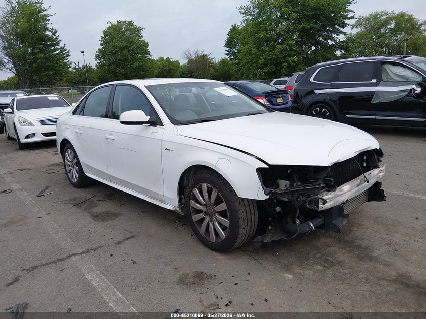 2015 Audi A4 VIN WAUAFAFL6FN005058 IAAI salvage auction — FRONT END, Salvage (New Jersey), sold $975 on 2026-07-06 (photo 1)