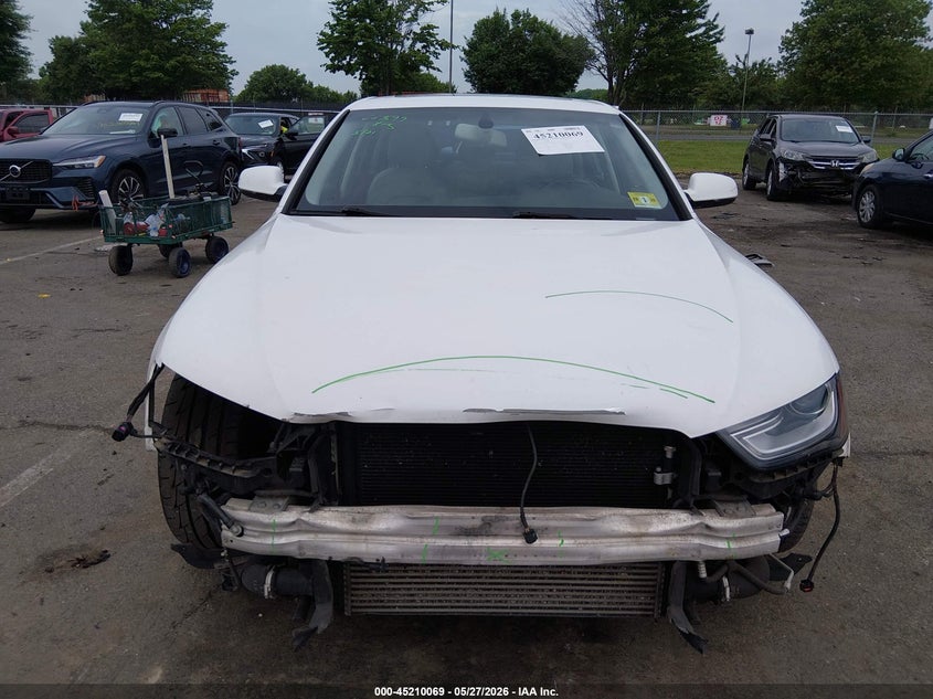 2015 Audi A4 VIN WAUAFAFL6FN005058 IAAI salvage auction — FRONT END, Salvage (New Jersey), sold $975 on 2026-07-06 (photo 6)