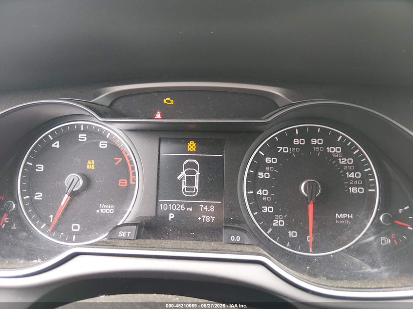 2015 Audi A4 VIN WAUAFAFL6FN005058 IAAI salvage auction — FRONT END, Salvage (New Jersey), sold $975 on 2026-07-06 (photo 7)