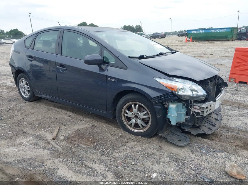2010 Toyota Prius VIN JTDKN3DU4A5088127 IAAI salvage auction — FRONT & REAR, Salvage (Georgia), sold $1,050 on 2026-07-09 (photo 1)