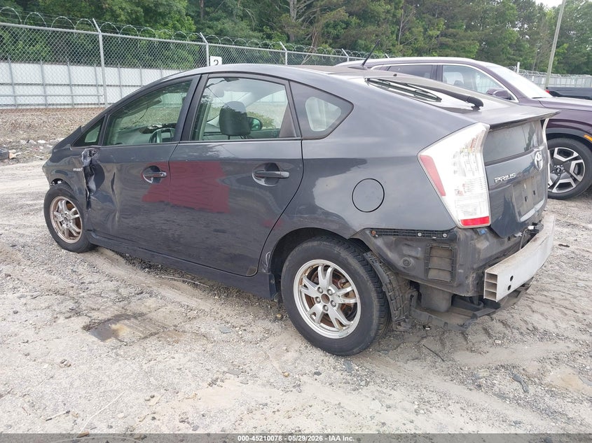 2010 Toyota Prius VIN JTDKN3DU4A5088127 IAAI salvage auction — FRONT & REAR, Salvage (Georgia), sold $1,050 on 2026-07-09 (photo 3)