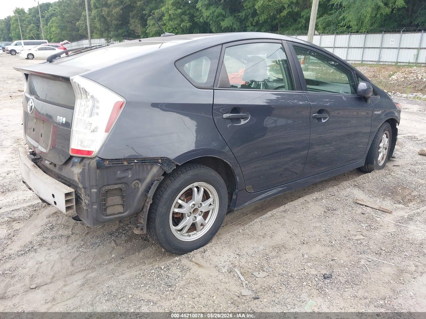 2010 Toyota Prius VIN JTDKN3DU4A5088127 IAAI salvage auction — FRONT & REAR, Salvage (Georgia), sold $1,050 on 2026-07-09 (photo 4)