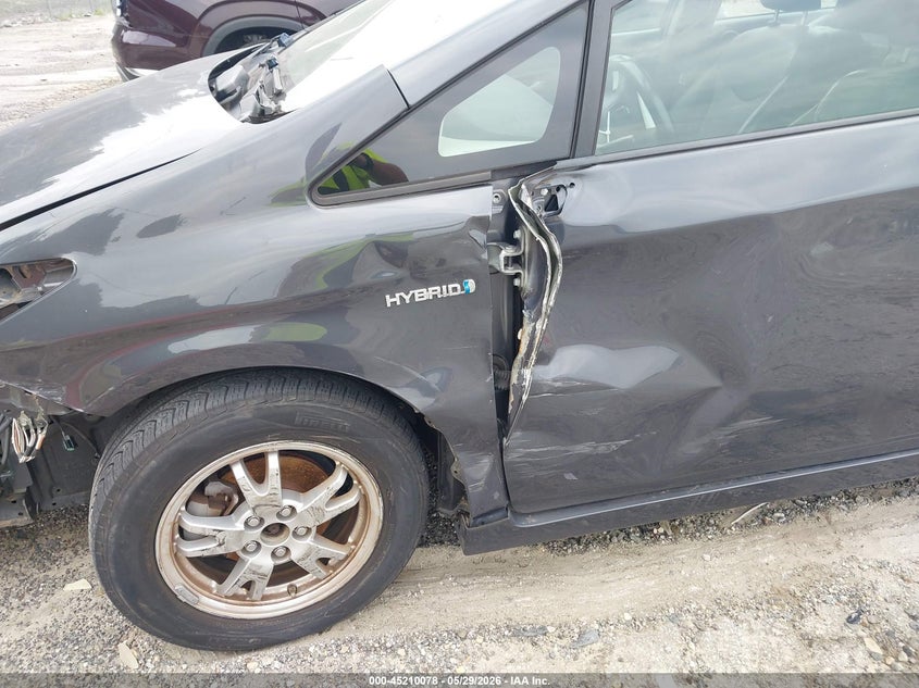 2010 Toyota Prius VIN JTDKN3DU4A5088127 IAAI salvage auction — FRONT & REAR, Salvage (Georgia), sold $1,050 on 2026-07-09 (photo 6)