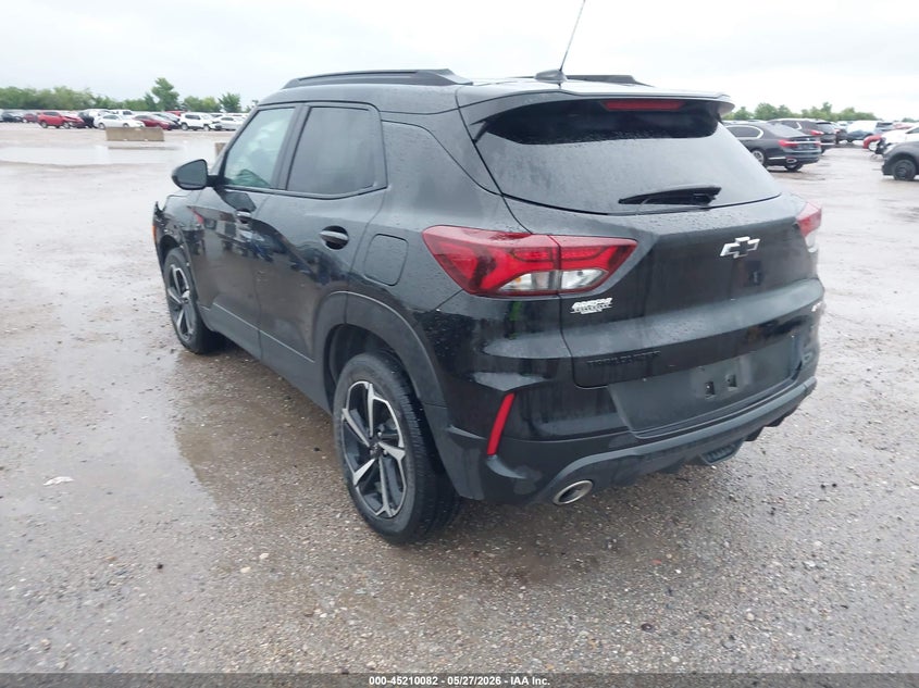 2022 Chevrolet Trailblazer VIN KL79MTSL2NB033577 IAAI salvage auction — RIGHT SIDE, Salvage (Texas), sold $3,450 on 2026-07-08 (photo 3)