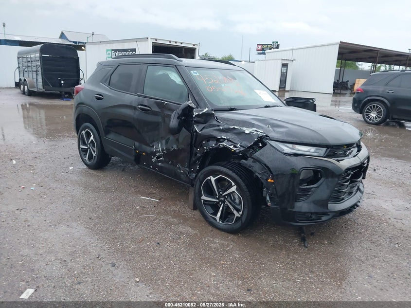 2022 Chevrolet Trailblazer VIN KL79MTSL2NB033577 IAAI salvage auction — RIGHT SIDE, Salvage (Texas), sold $3,450 on 2026-07-08 (photo 5)