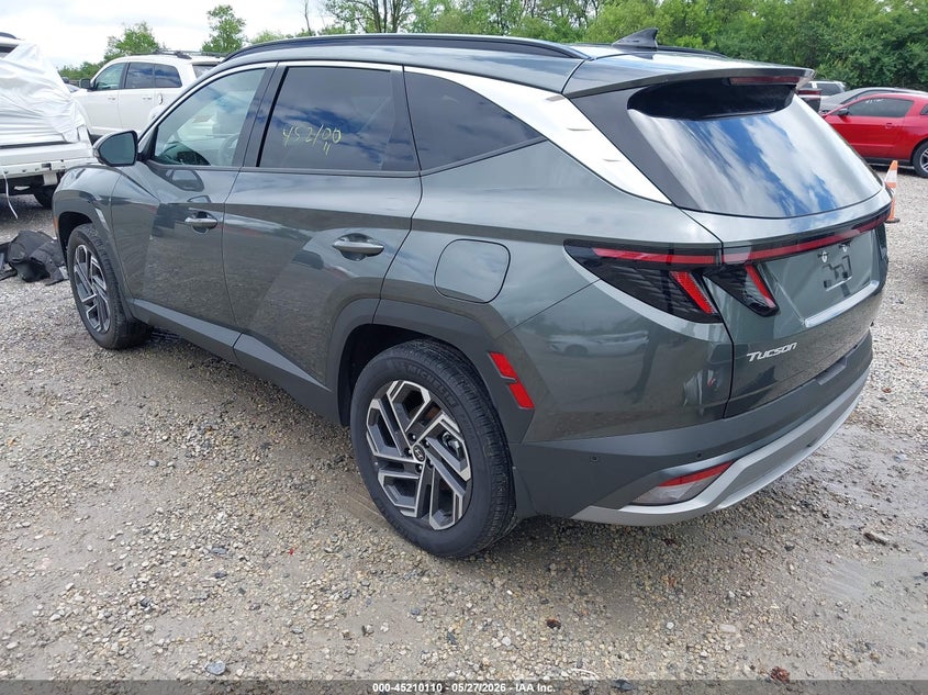 2026 Hyundai Tucson VIN KM8JEDD17TU421741 IAAI salvage auction — REAR END, Salvage Title, sold $11,800 on 2026-07-21 (photo 3)