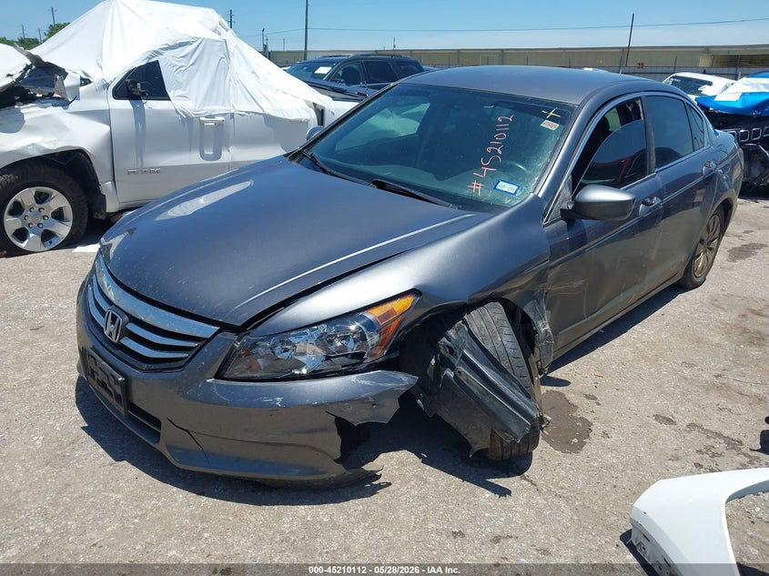 2012 Honda Accord VIN 1HGCP2F38CA176350 IAAI salvage auction — LEFT FRONT, Salvage Title, sold $850 on 2026-07-29 (photo 6)