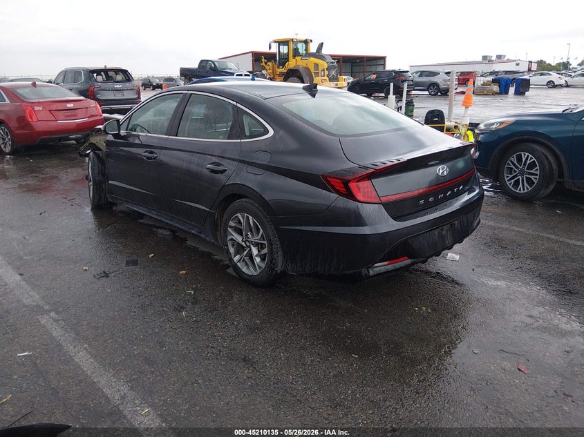 2020 Hyundai Sonata VIN 5NPEF4JA9LH056237 IAAI salvage auction — FRONT END, Salvage (Illinois), sold $2,700 on 2026-07-14 (photo 3)