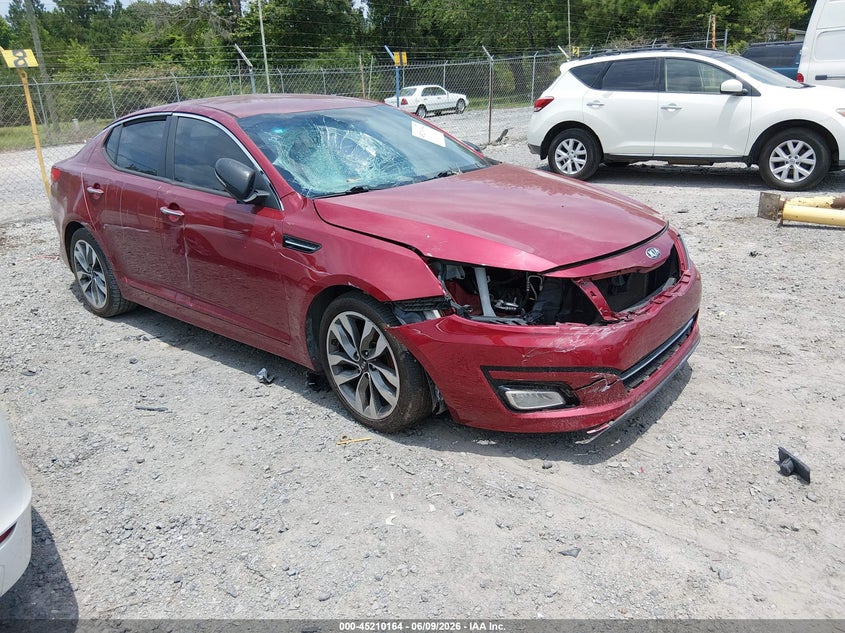 2015 Kia Optima VIN 5XXGR4A72FG368288 IAAI salvage auction — FRONT END, Salvage (South Carolina), sold $125 on 2026-07-28 (photo 1)