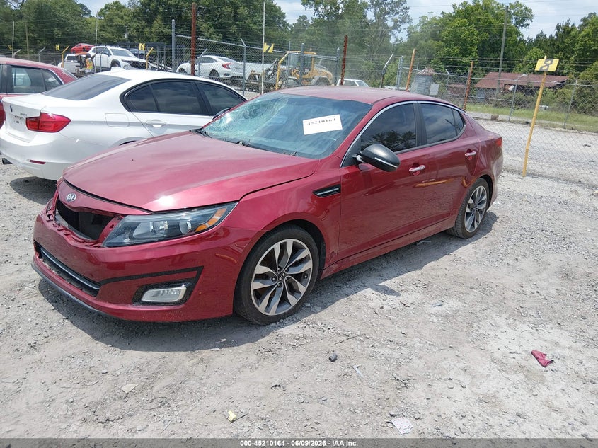 2015 Kia Optima VIN 5XXGR4A72FG368288 IAAI salvage auction — FRONT END, Salvage (South Carolina), sold $125 on 2026-07-28 (photo 2)