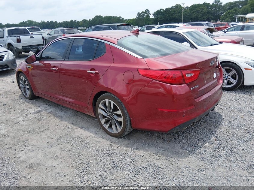 2015 Kia Optima VIN 5XXGR4A72FG368288 IAAI salvage auction — FRONT END, Salvage (South Carolina), sold $125 on 2026-07-28 (photo 3)