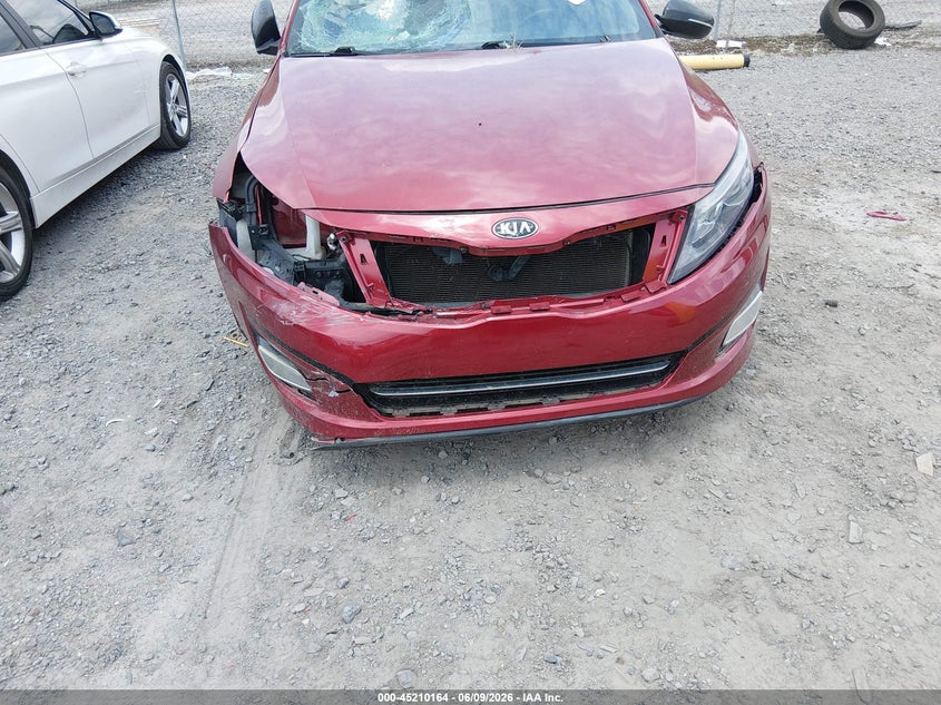 2015 Kia Optima VIN 5XXGR4A72FG368288 IAAI salvage auction — FRONT END, Salvage (South Carolina), sold $125 on 2026-07-28 (photo 6)