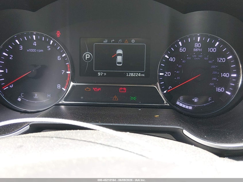 2015 Kia Optima VIN 5XXGR4A72FG368288 IAAI salvage auction — FRONT END, Salvage (South Carolina), sold $125 on 2026-07-28 (photo 7)