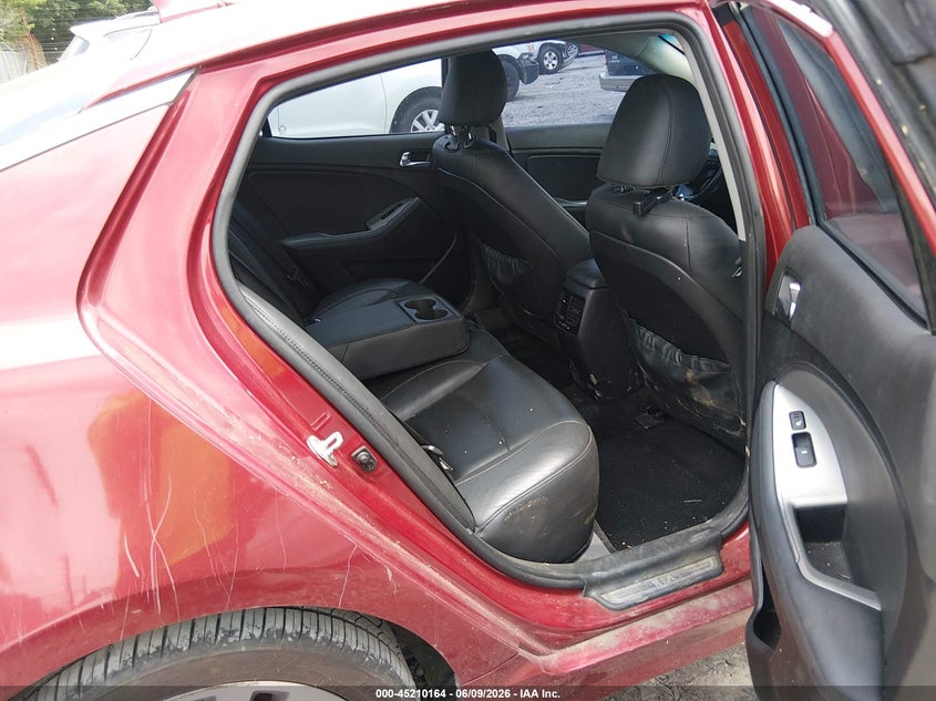 2015 Kia Optima VIN 5XXGR4A72FG368288 IAAI salvage auction — FRONT END, Salvage (South Carolina), sold $125 on 2026-07-28 (photo 8)