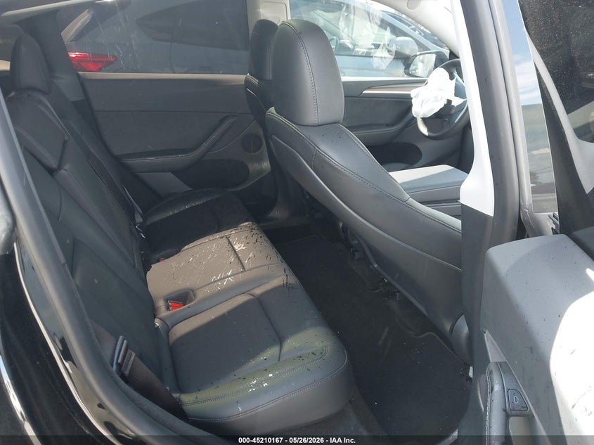 2023 Tesla Model y VIN 7SAYGDEF6PF746065 IAAI salvage auction — RIGHT FRONT, Salvage (California), sold $8,400 on 2026-07-18 (photo 8)