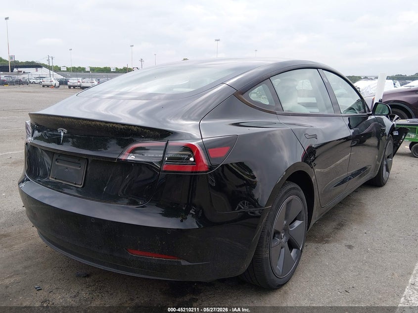 2022 Tesla Model 3 VIN 5YJ3E1EA1NF336819 IAAI salvage auction — FRONT END, Salvage (New Jersey), sold $6,500 on 2026-08-02 (photo 4)