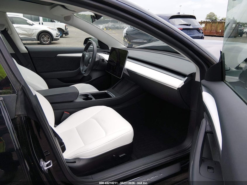 2022 Tesla Model 3 VIN 5YJ3E1EA1NF336819 IAAI salvage auction — FRONT END, Salvage (New Jersey), sold $6,500 on 2026-08-02 (photo 5)