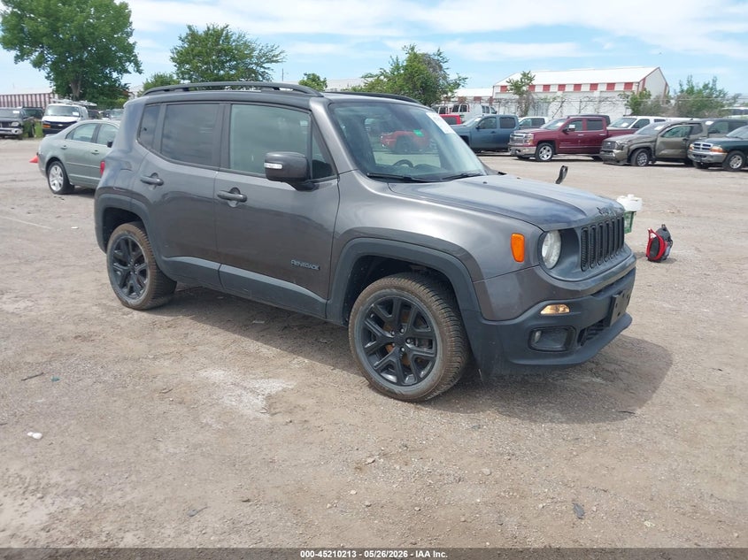 2016 Jeep Renegade VIN ZACCJBBT5GPD30413 IAAI salvage auction — REAR END, Salvage (Iowa), sold $1,000 on 2026-07-27 (photo 1)