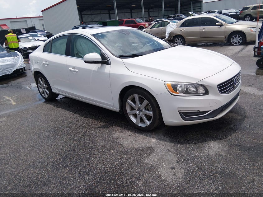 2016 Volvo S60 VIN YV126MFK5G2408865 IAAI salvage auction — LEFT SIDE, Salvage (South Carolina), sold $1,200 on 2026-07-15 (photo 1)