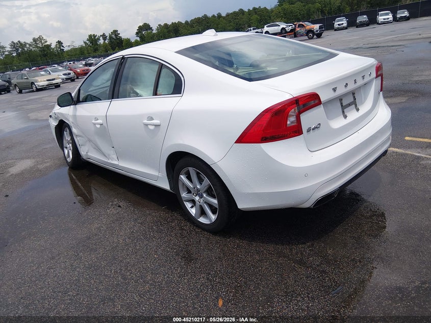 2016 Volvo S60 VIN YV126MFK5G2408865 IAAI salvage auction — LEFT SIDE, Salvage (South Carolina), sold $1,200 on 2026-07-15 (photo 3)