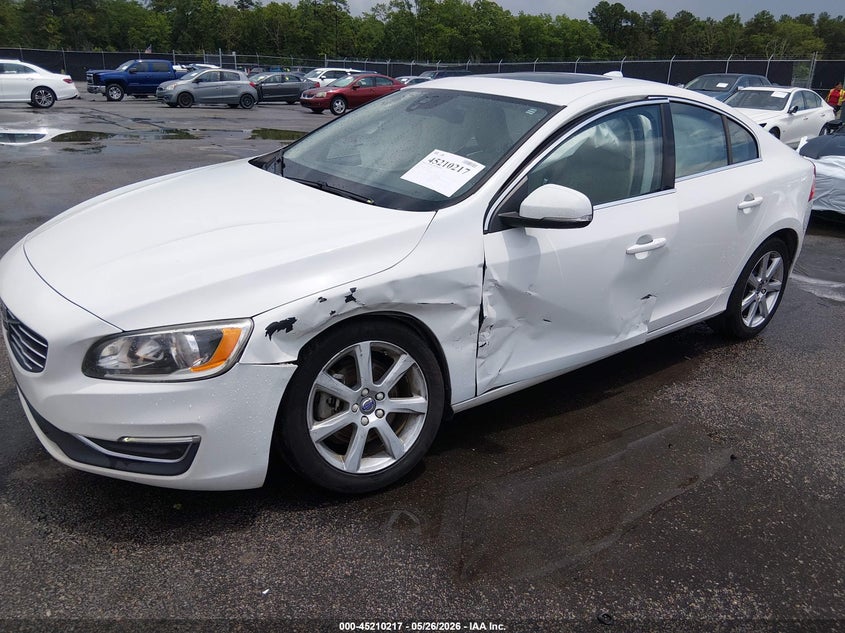 2016 Volvo S60 VIN YV126MFK5G2408865 IAAI salvage auction — LEFT SIDE, Salvage (South Carolina), sold $1,200 on 2026-07-15 (photo 6)
