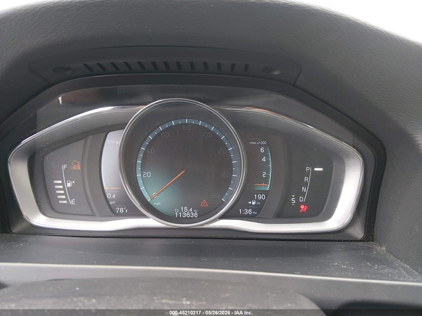 2016 Volvo S60 VIN YV126MFK5G2408865 IAAI salvage auction — LEFT SIDE, Salvage (South Carolina), sold $1,200 on 2026-07-15 (photo 7)