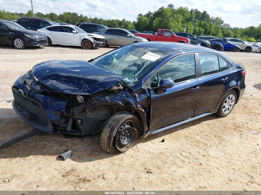 2021 Toyota Corolla VIN 5YFEPMAE1MP190390 IAAI salvage auction — FRONT END, Salvage Title, sold $1,400 on 2026-07-20 (photo 2)