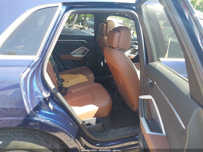 2022 Audi Q3 VIN WA1EECF3XN1027244 IAAI salvage auction — LEFT FRONT, Salvage Title, sold $7,000 on 2026-07-11 (photo 8)