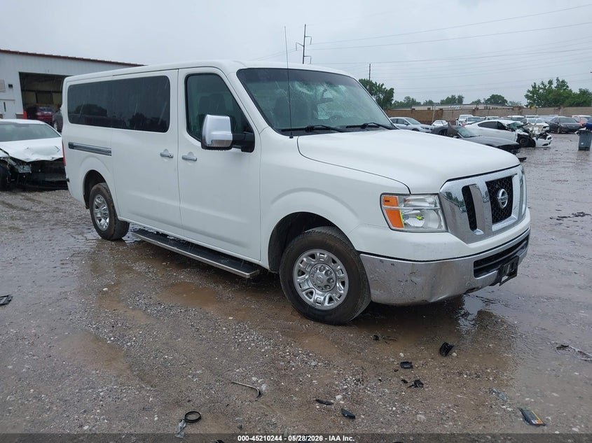2018 Nissan VIN 5BZBF0AAXJN852570 IAAI salvage auction — HAIL, Salvage Title, sold $12,500 on 2026-07-26 (photo 1)