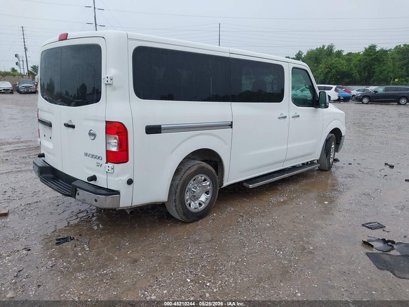 2018 Nissan VIN 5BZBF0AAXJN852570 IAAI salvage auction — HAIL, Salvage Title, sold $12,500 on 2026-07-26 (photo 4)