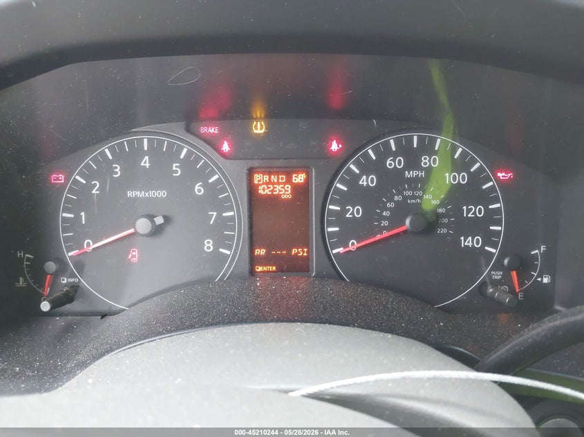 2018 Nissan VIN 5BZBF0AAXJN852570 IAAI salvage auction — HAIL, Salvage Title, sold $12,500 on 2026-07-26 (photo 7)