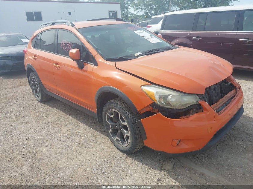 2014 Subaru Xv VIN JF2GPAGC8E8281054 IAAI salvage auction — FRONT END, Salvage Title, sold $350 on 2026-07-12 (photo 1)