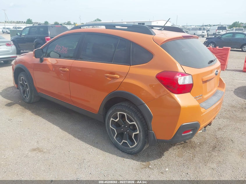 2014 Subaru Xv VIN JF2GPAGC8E8281054 IAAI salvage auction — FRONT END, Salvage Title, sold $350 on 2026-07-12 (photo 3)