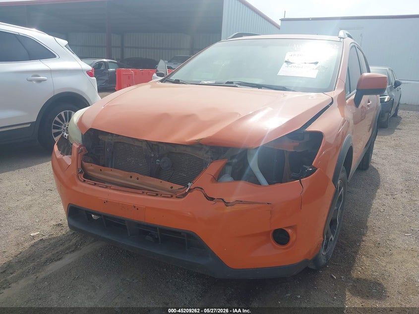2014 Subaru Xv VIN JF2GPAGC8E8281054 IAAI salvage auction — FRONT END, Salvage Title, sold $350 on 2026-07-12 (photo 6)